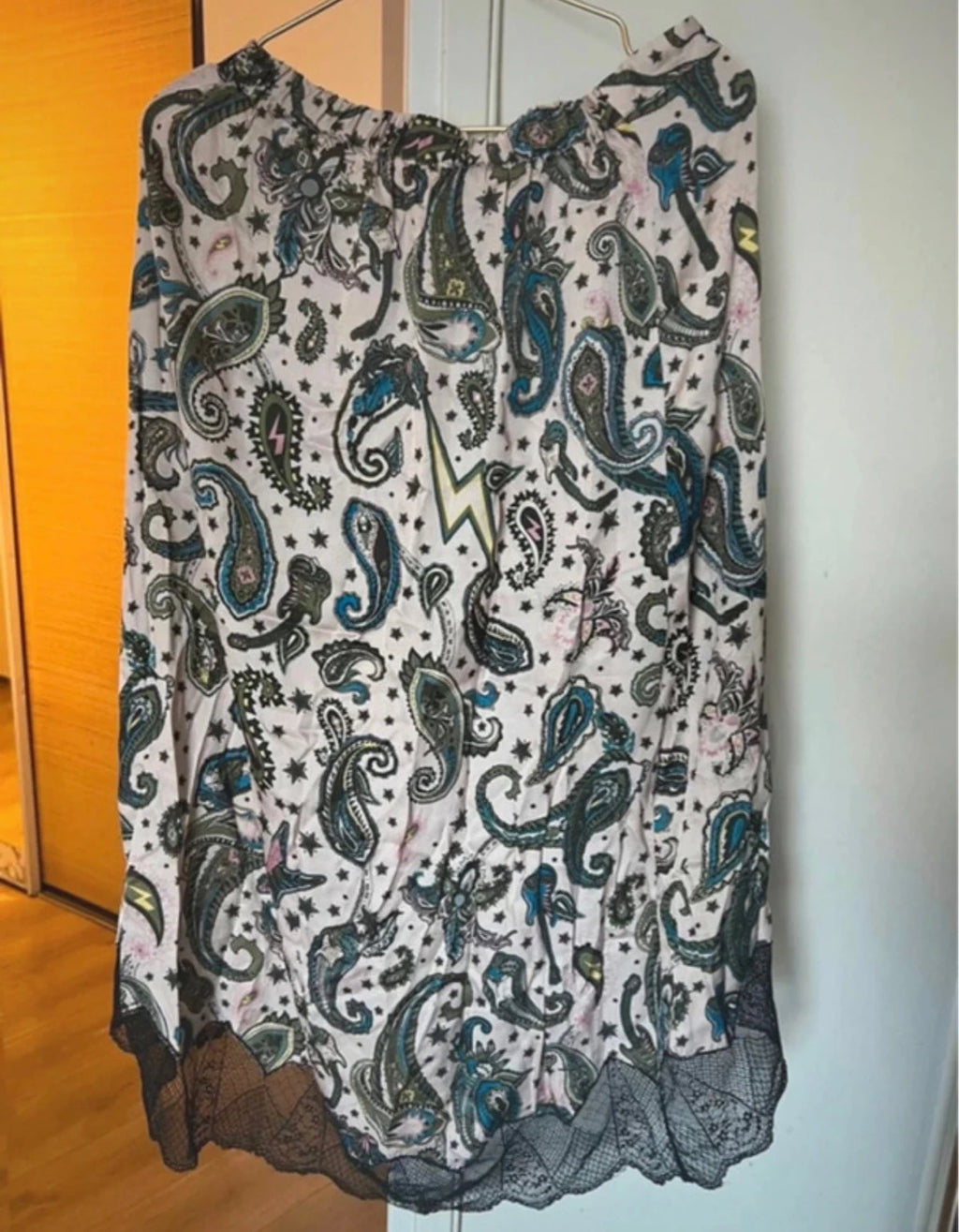 Zadig & Voltaire joslin paisley viscose skirt - view 3