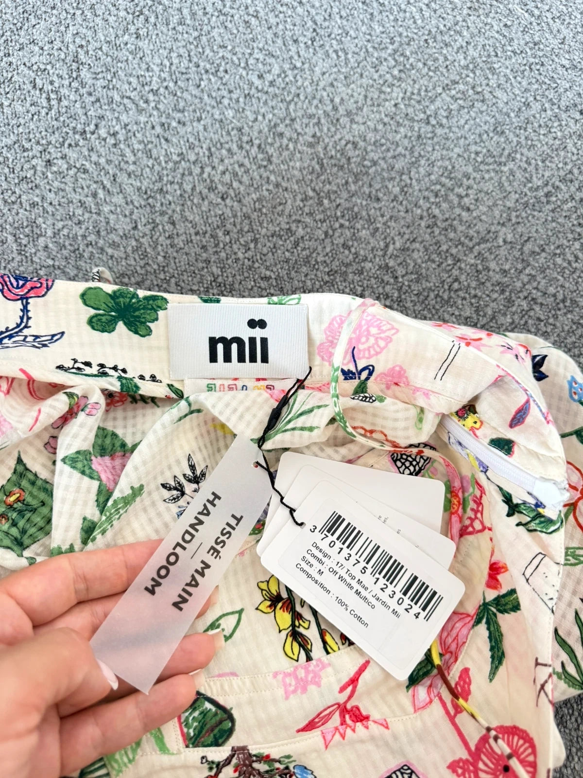 Mii new cotton top Mae / jardin - view 4