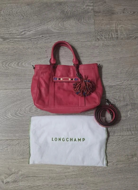 Longchamp 3D limited edition leather bag