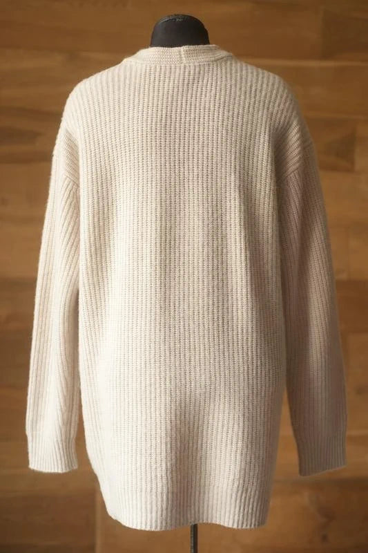 Vince cream cashmere wool cardigan - view 5