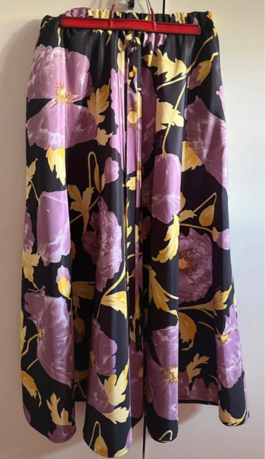 La DoubleJ long floral skirt