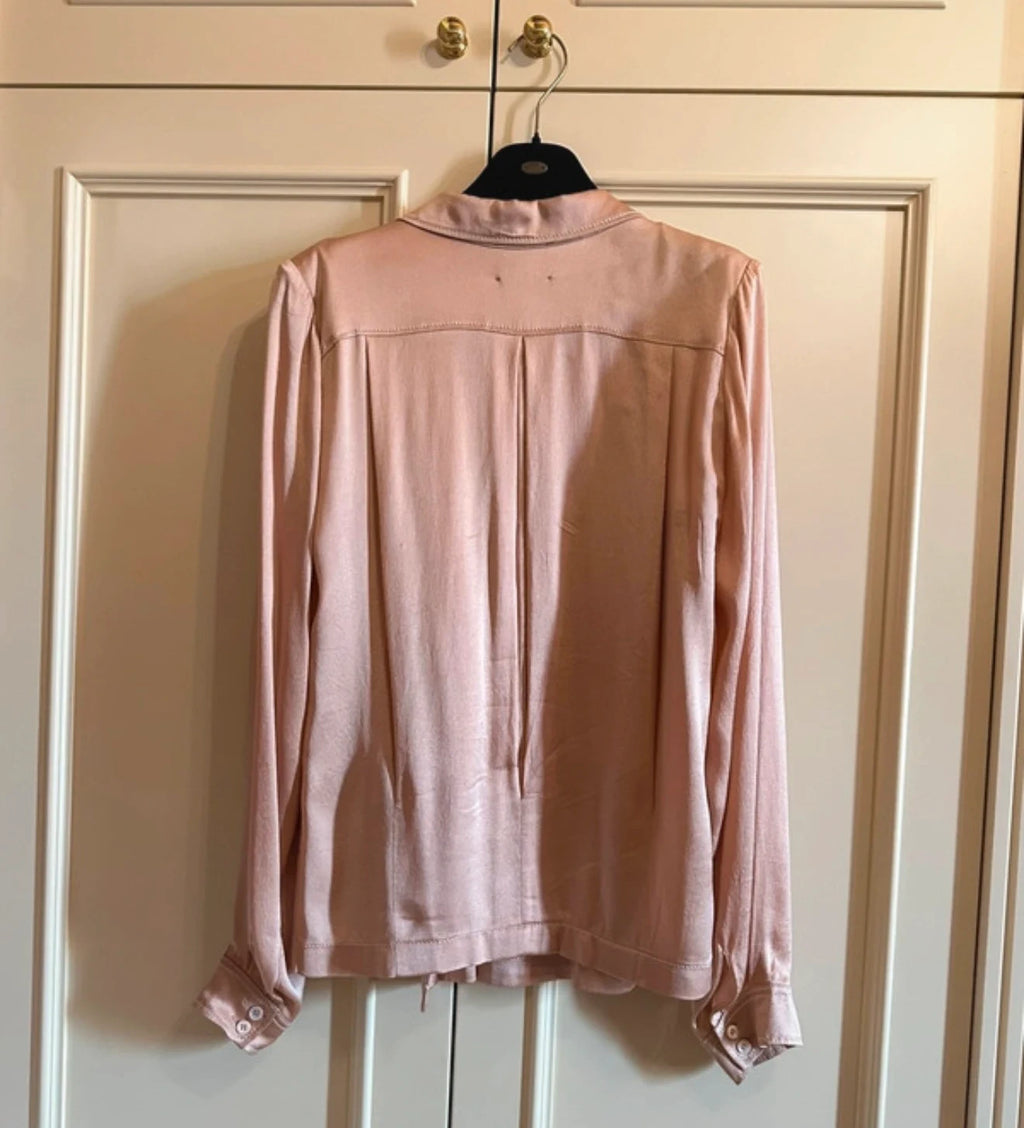 Forte Forte acetate silk pink blouse jacket - view 3