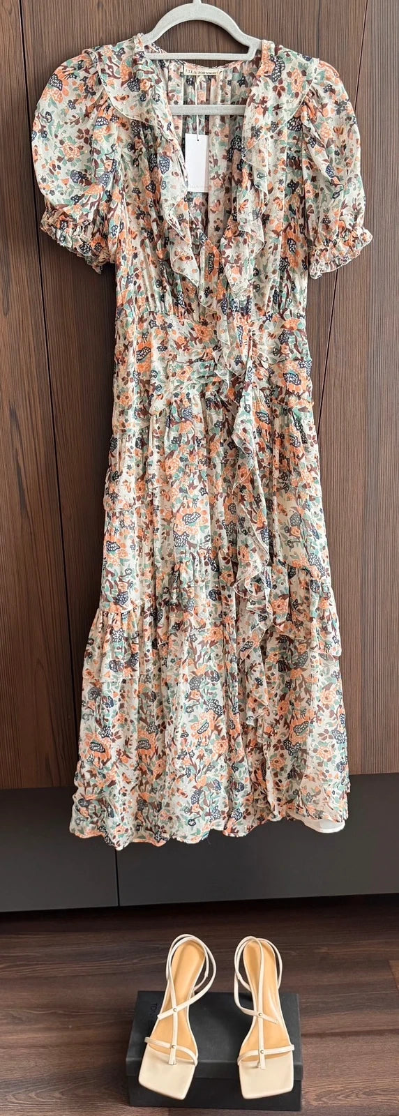Ulla Johnson Delphine silk long dress - view 2