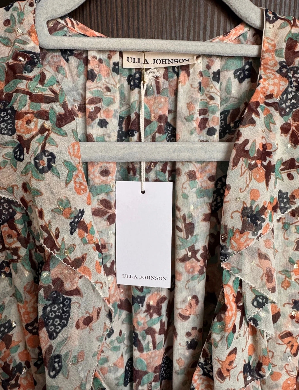 Ulla Johnson Delphine silk long dress - view 3