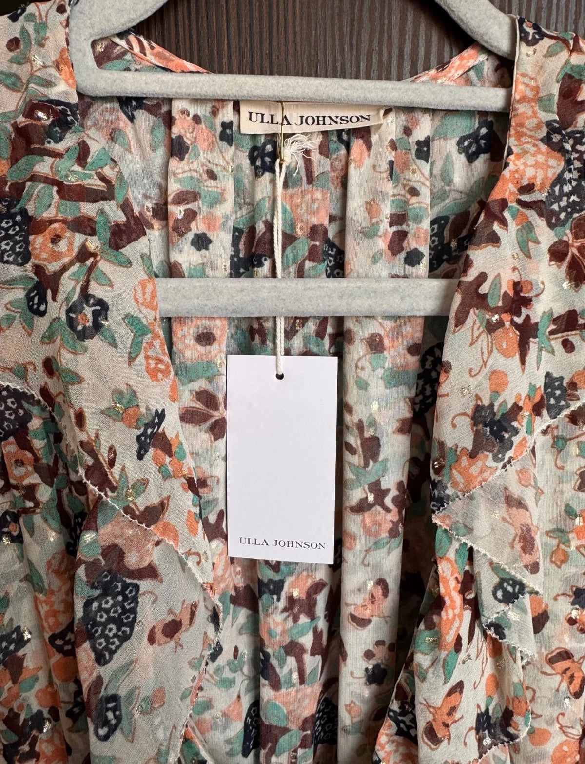 Ulla Johnson Delphine silk long dress - view 3