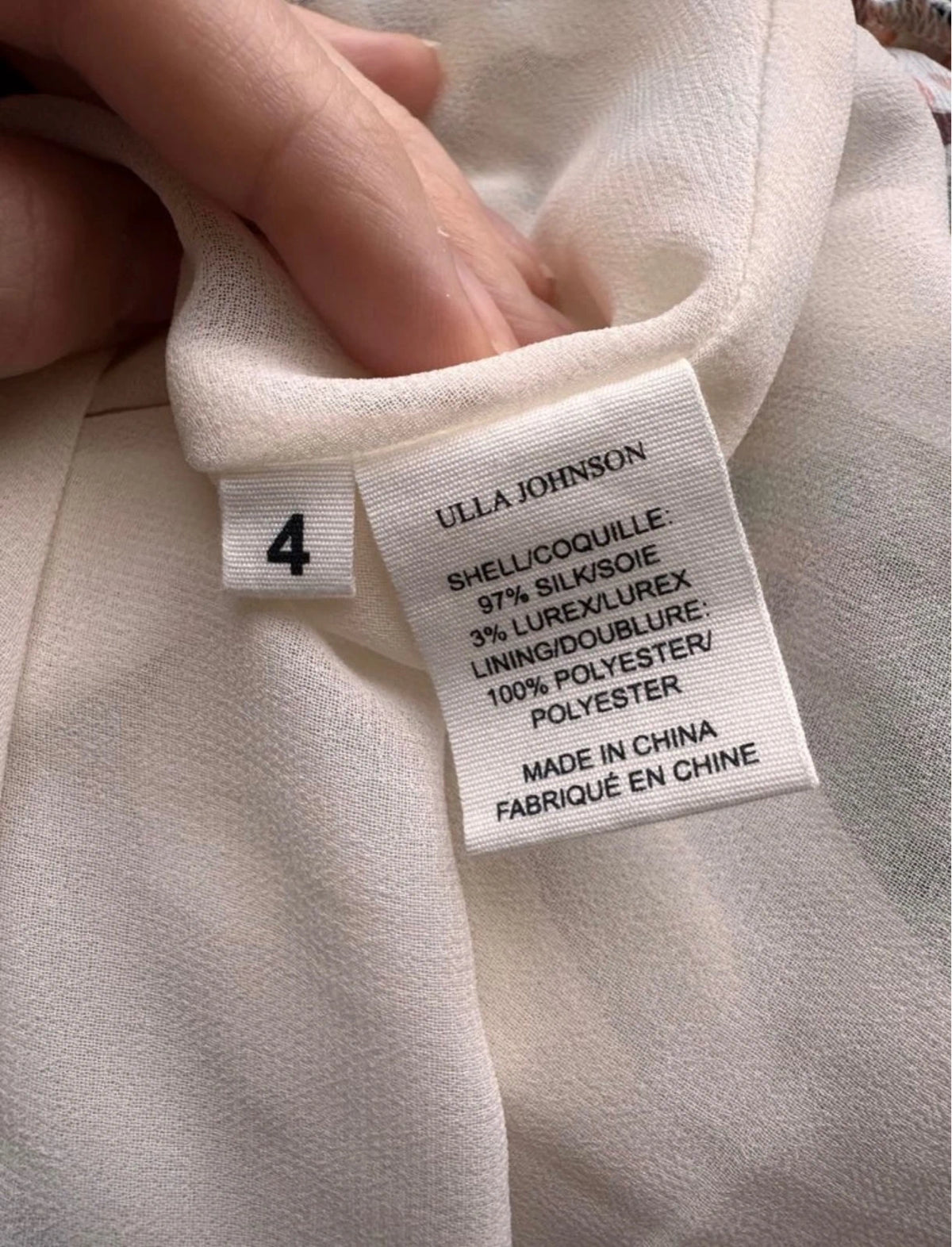 Ulla Johnson Delphine silk long dress - view 4