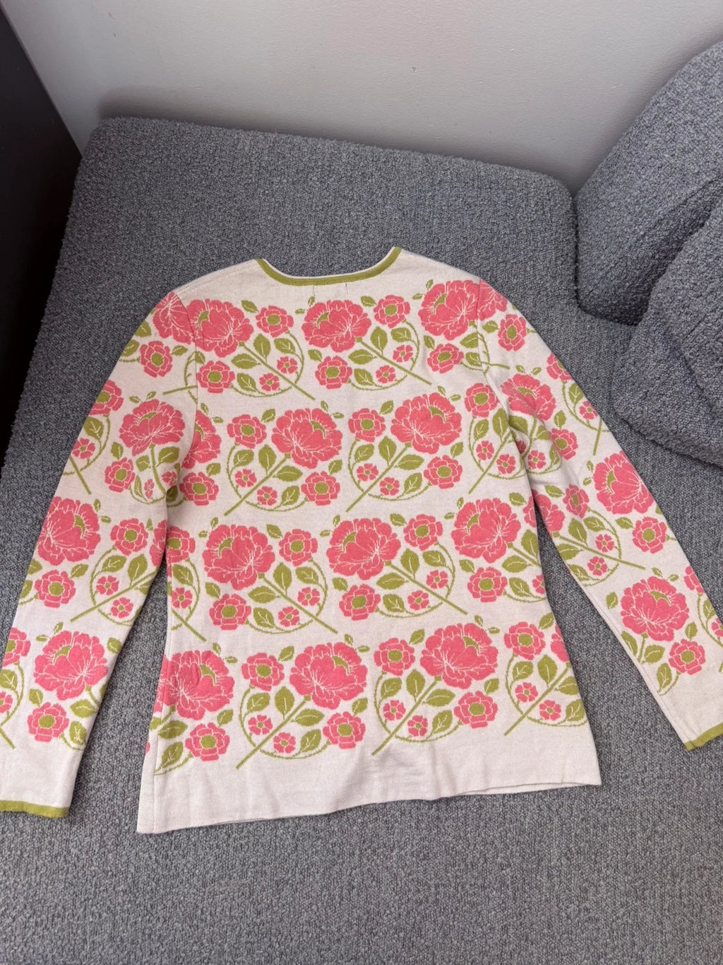 Oleana made in Norway wool silk cardigan - view 7