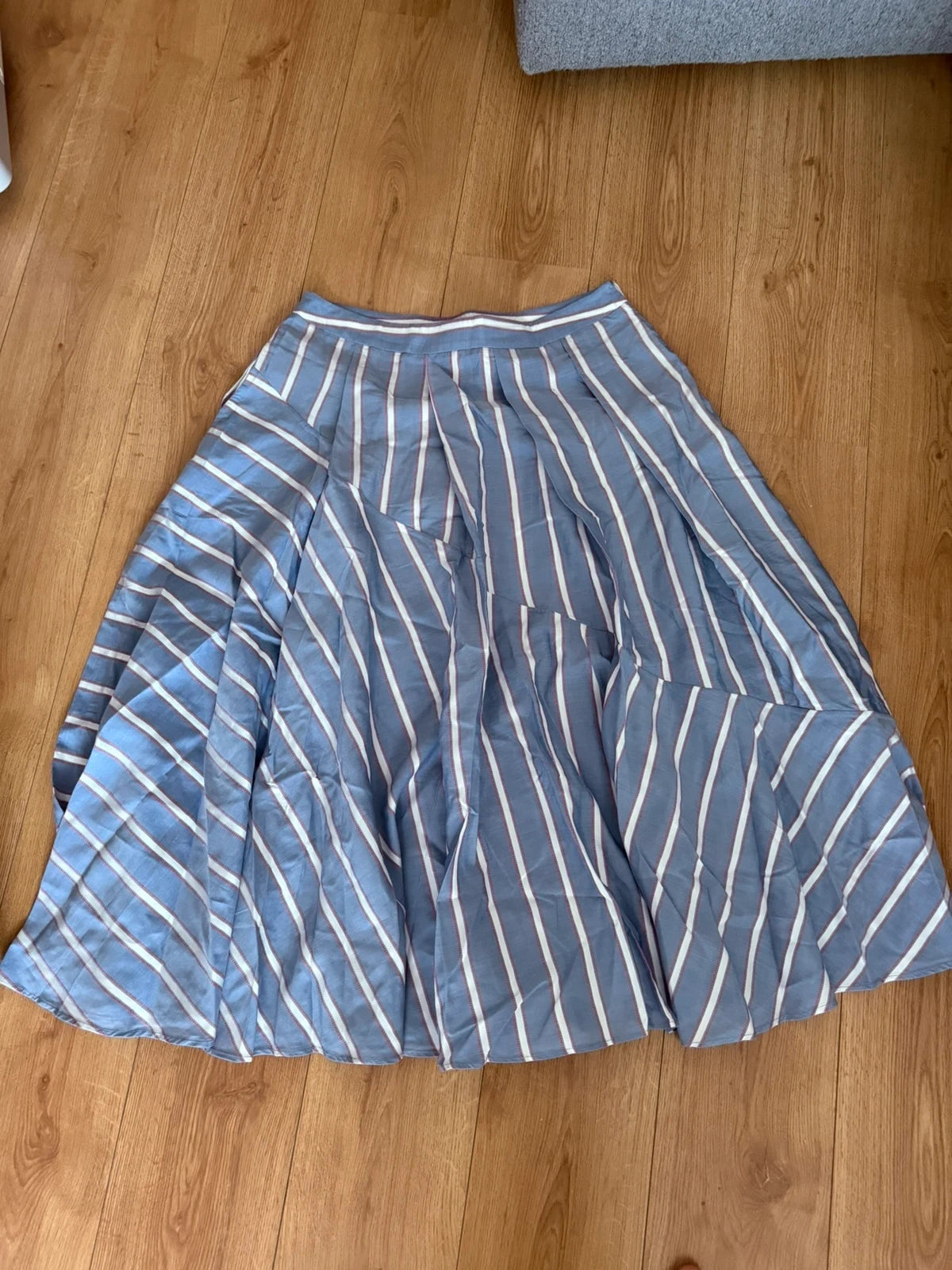 Palmer//Harding long striped skirt