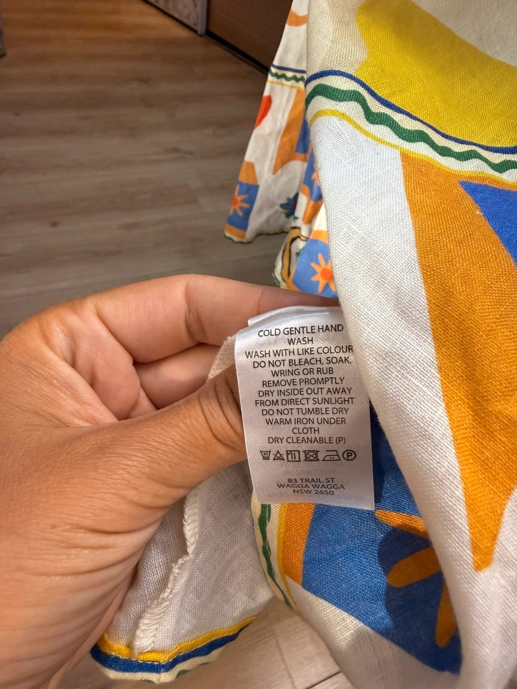 Alemais linen long dress - view 8
