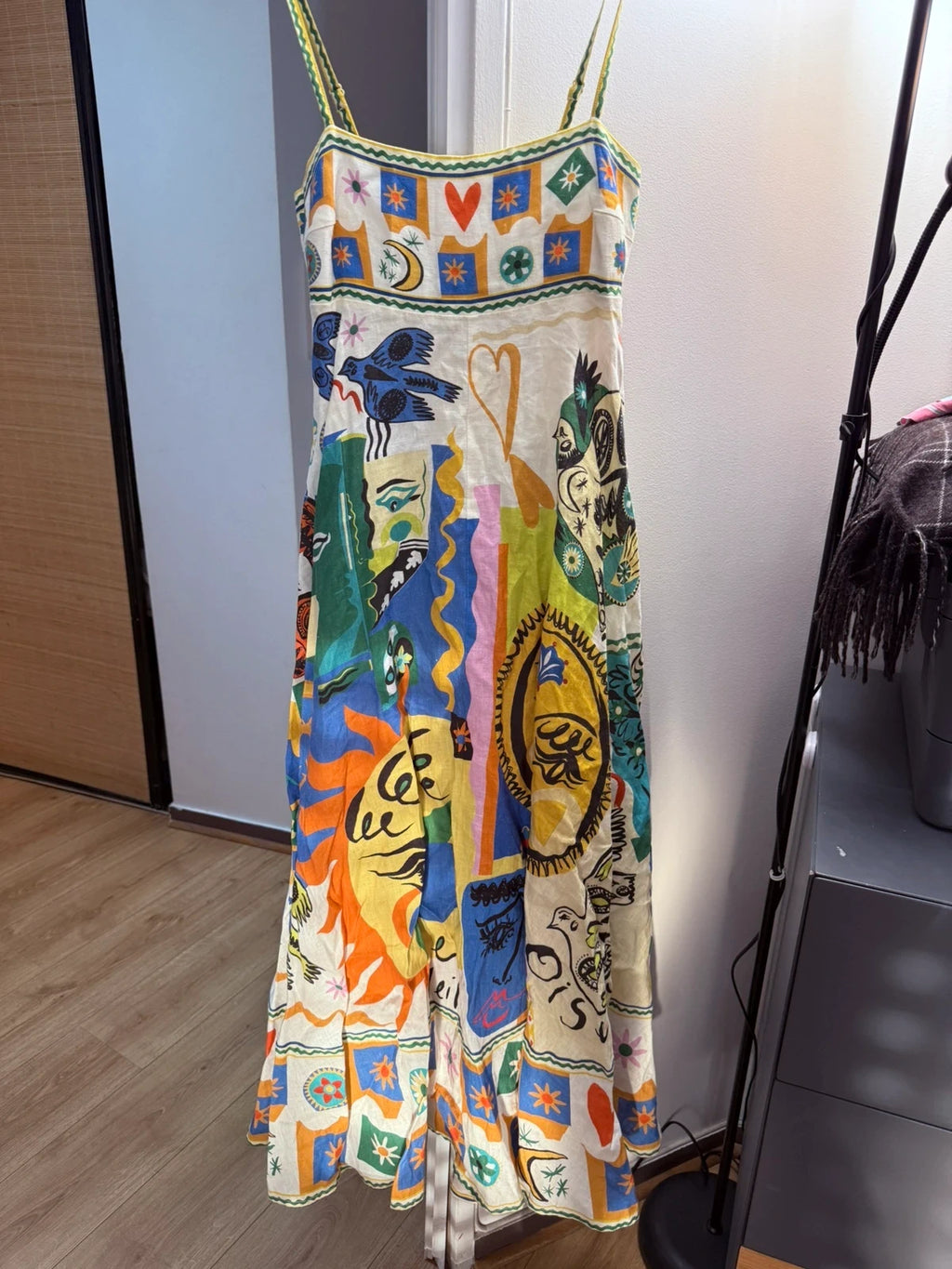 Alemais linen long dress