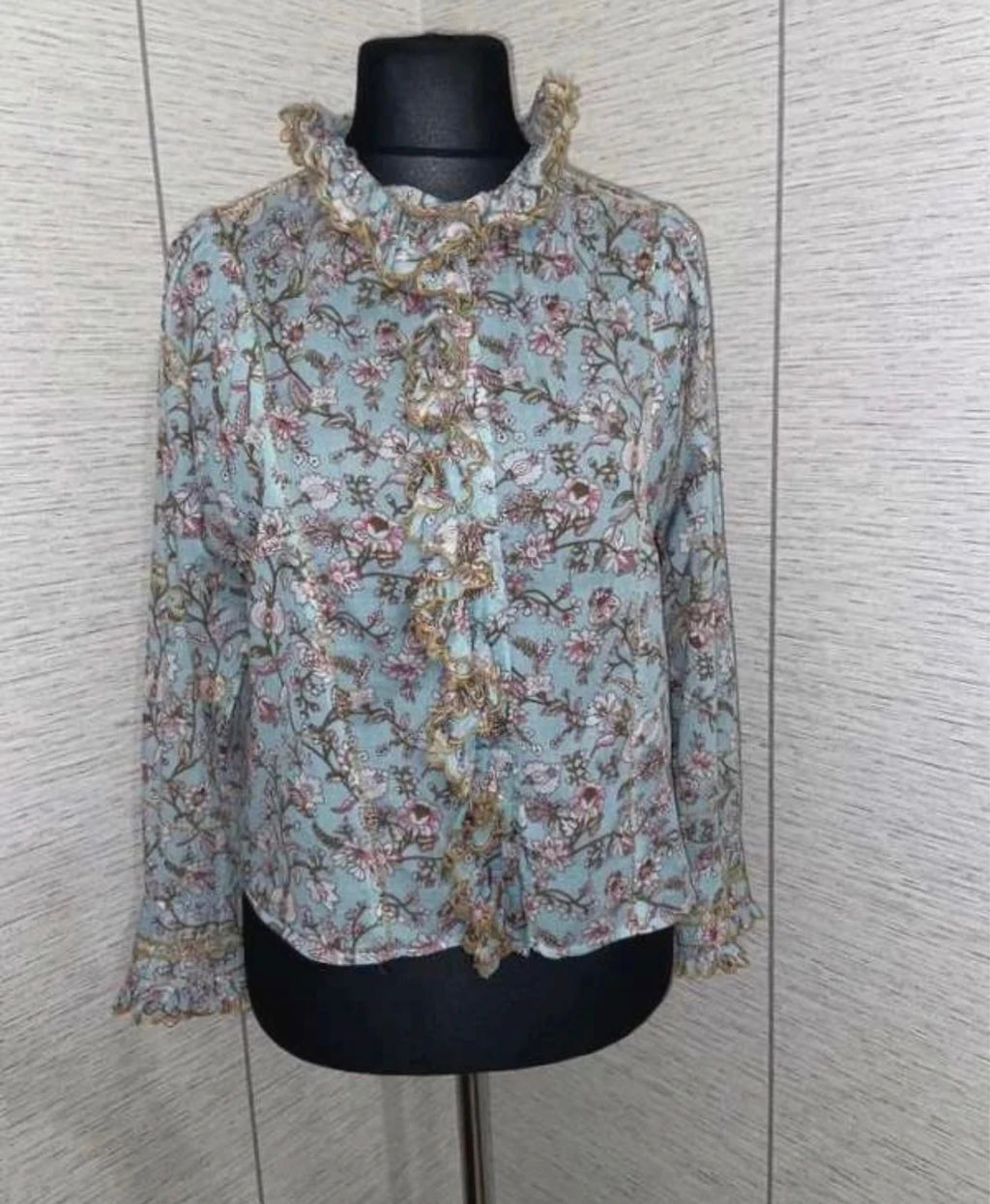 Isabel Marant cotton embroidered blouse shirt