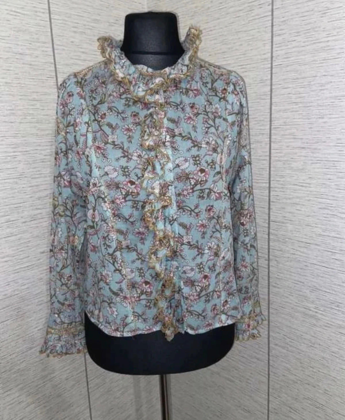Isabel Marant cotton embroidered blouse shirt