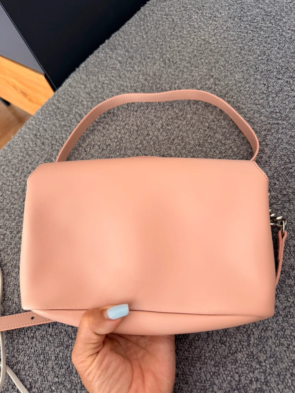 Longchamp new pink leather crossbody bag - view 11