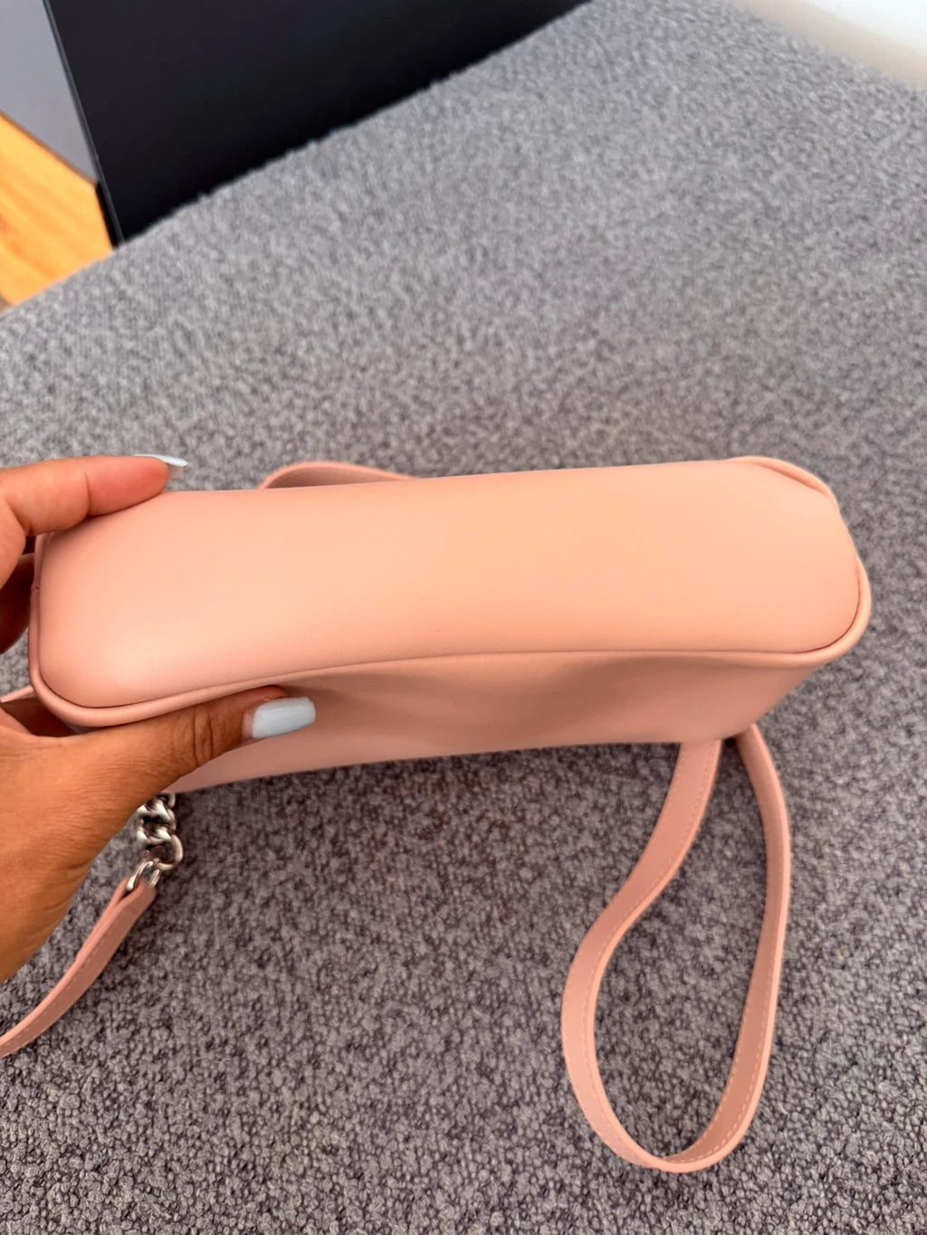Longchamp new pink leather crossbody bag - view 10