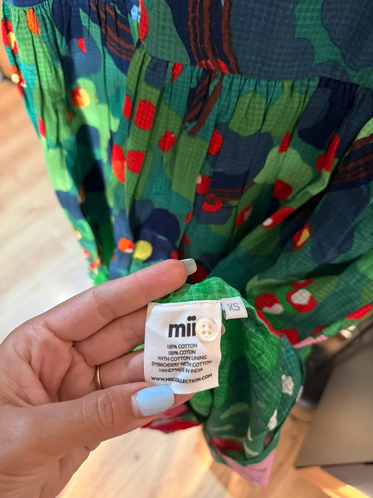 Mii new long embroidered dress - view 12