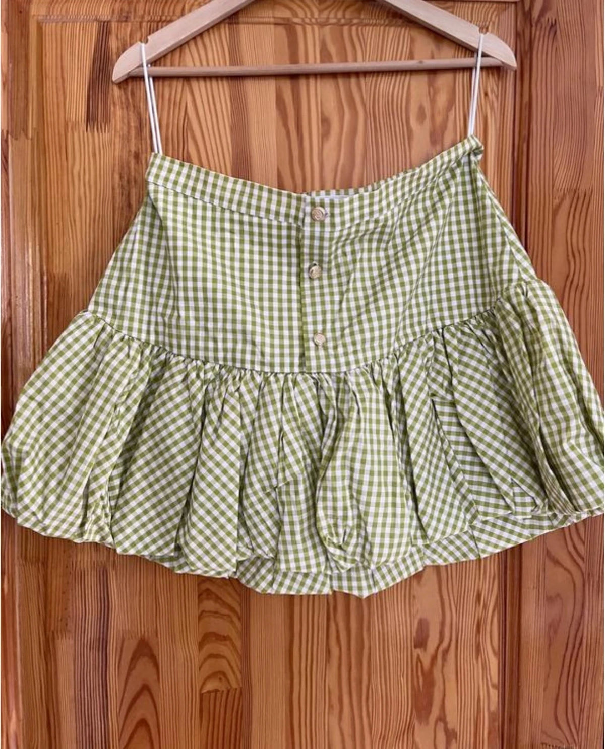 Caroline Constas New York green cotton skirt - view 9