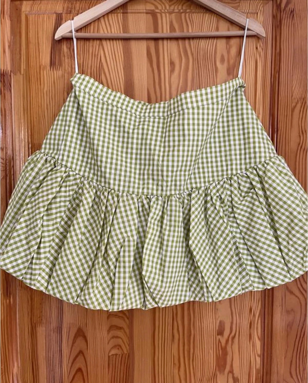 Caroline Constas New York green cotton skirt - view 10