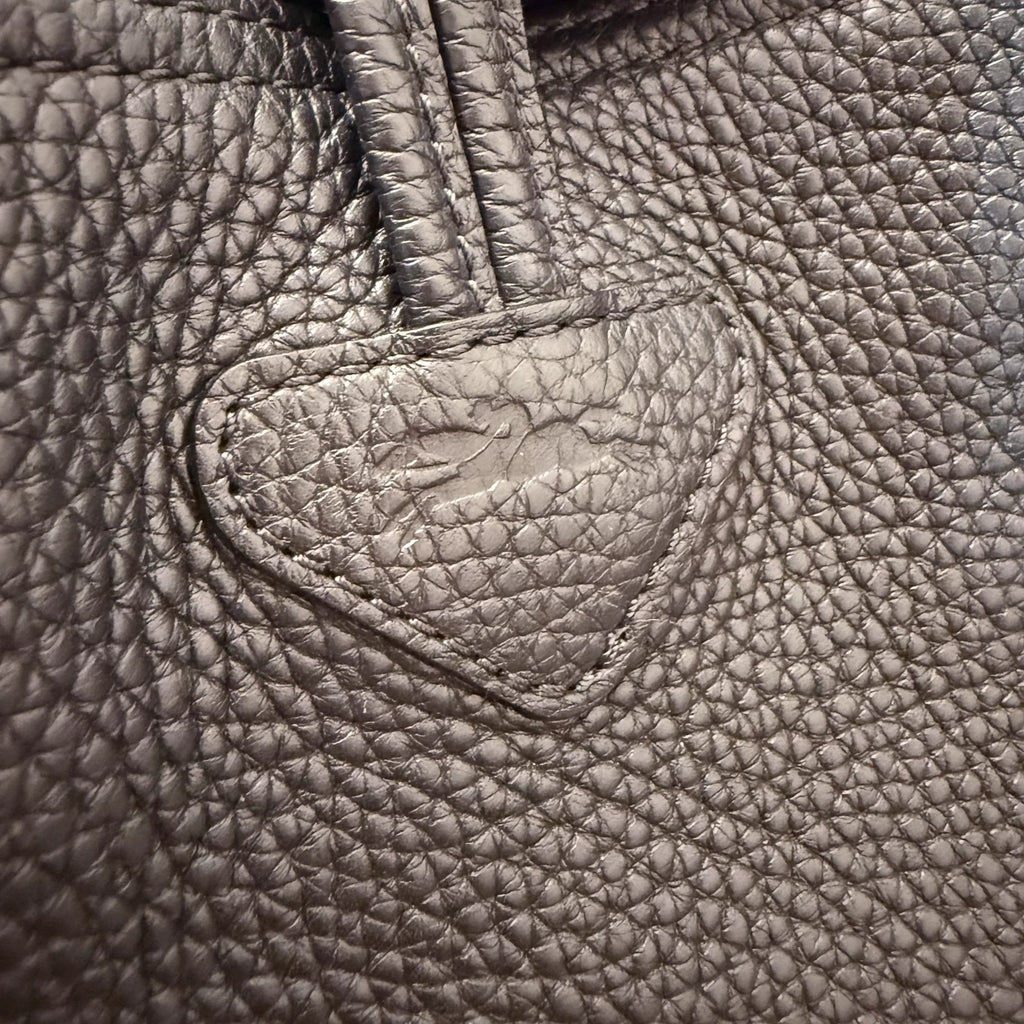 Longchamp roseau black soft leather hobo bag - view 6