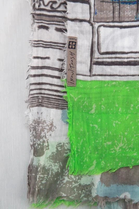 Inouitoosh cotton shawl scarf - view 7