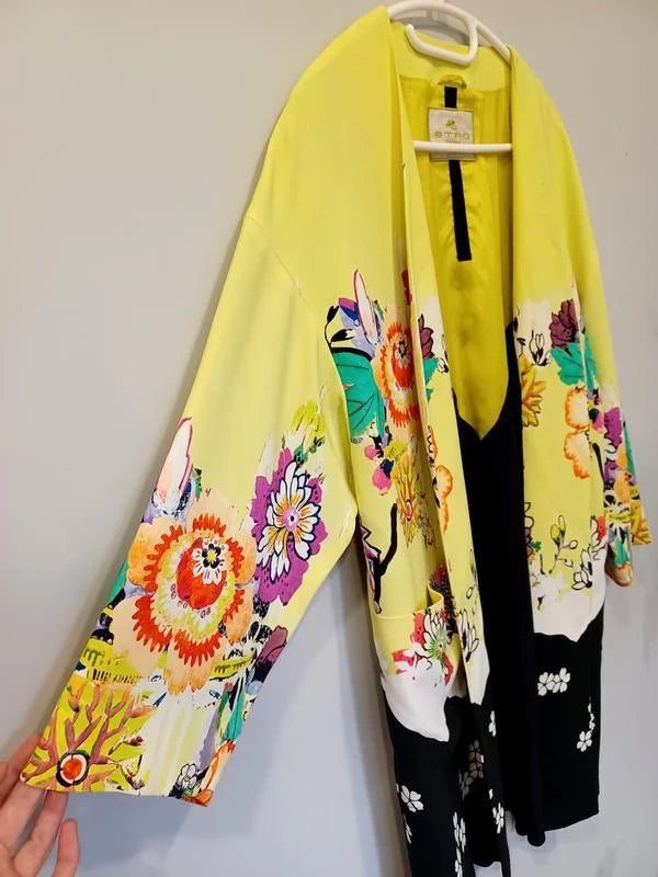 Etro viscose cardigan jacket kimono - view 2