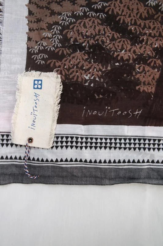 Inouitoosh cotton big shawl scarf - view 7