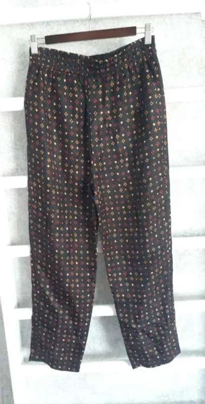 Isabel Marant black silk trousers - view 6