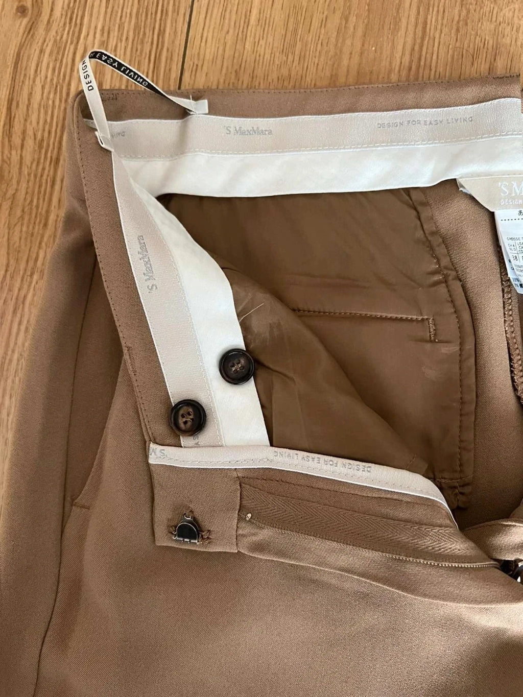 Max Mara camel beige trousers - view 3