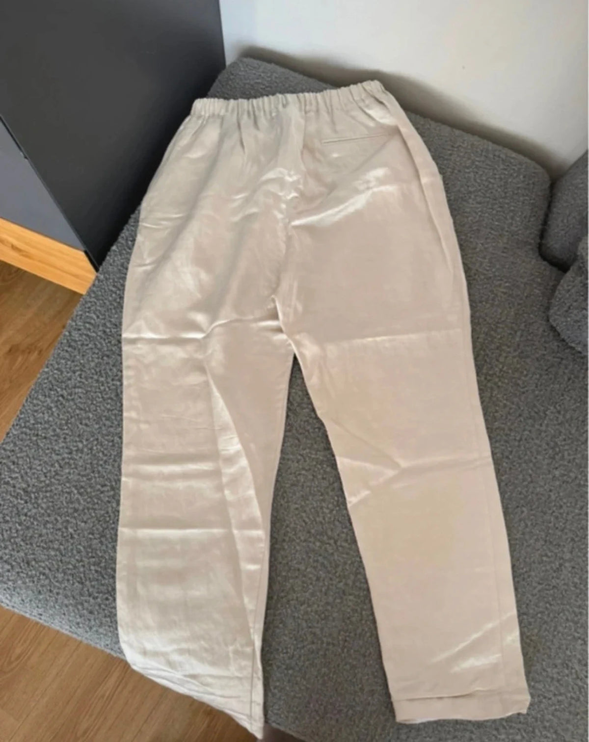 Forte Forte cream viscose linen trousers - view 6