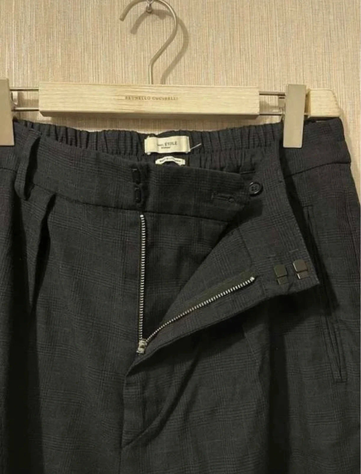 Isabel Marant Étoile grey wool trousers - view 3
