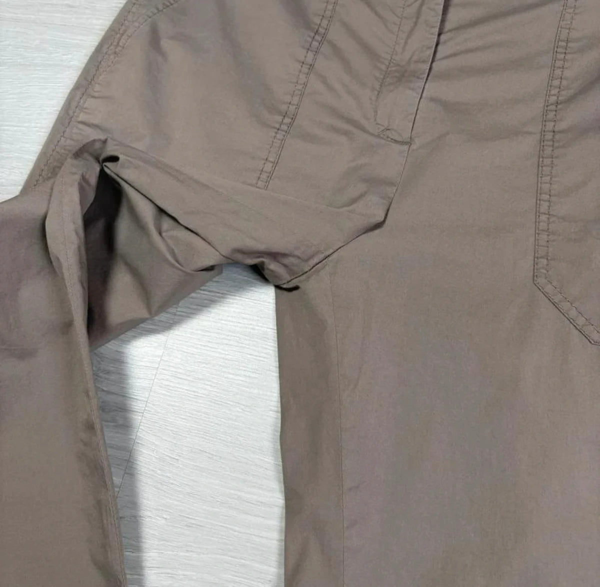 Dorothee Schumacher mocha cotton high-waisted trousers - view 6