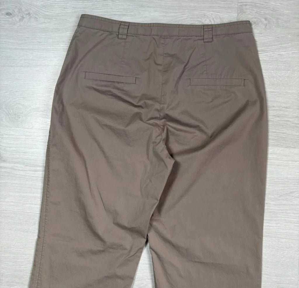 Dorothee Schumacher mocha cotton high-waisted trousers - view 9