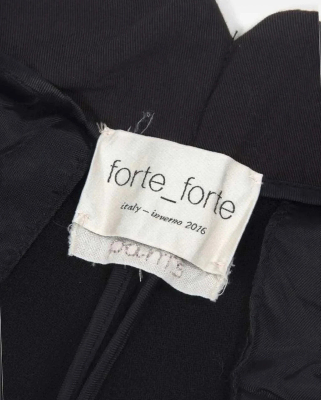 Forte Forte black viscose trousers - view 6