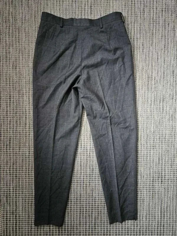Peserico grey wool classic trousers - view 4