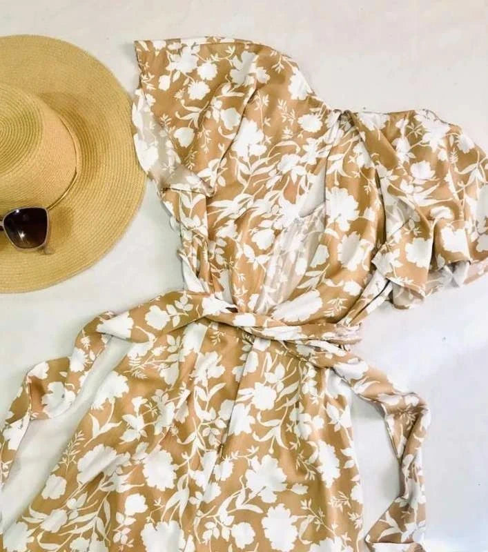 Ganni white viscose jumpsuit - view 9