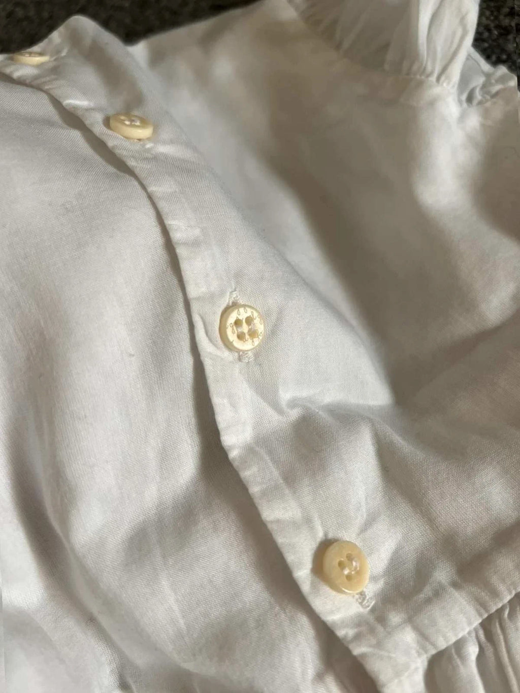 Il Gufo white cotton dress - view 5