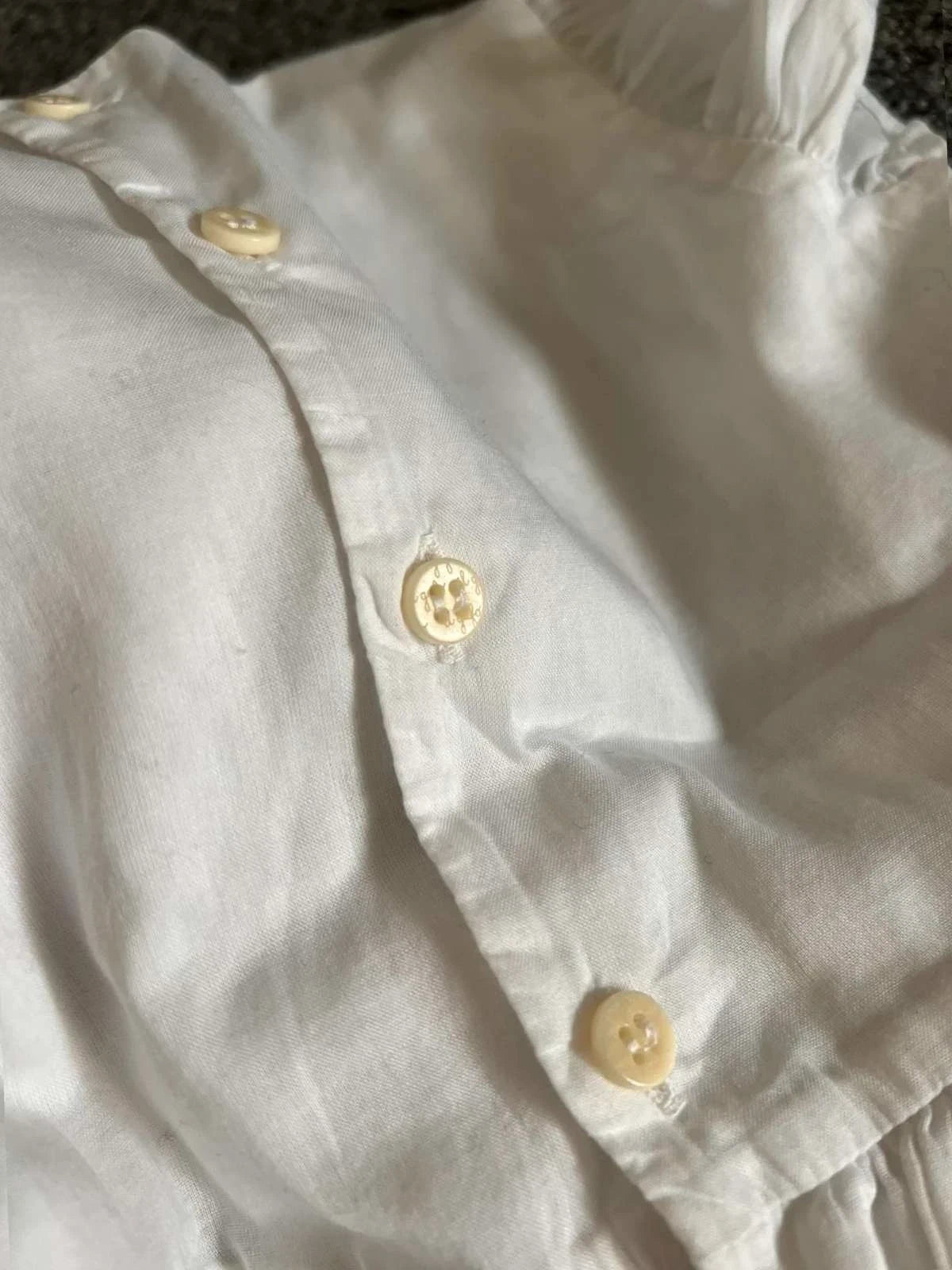 Il Gufo white cotton dress - view 5