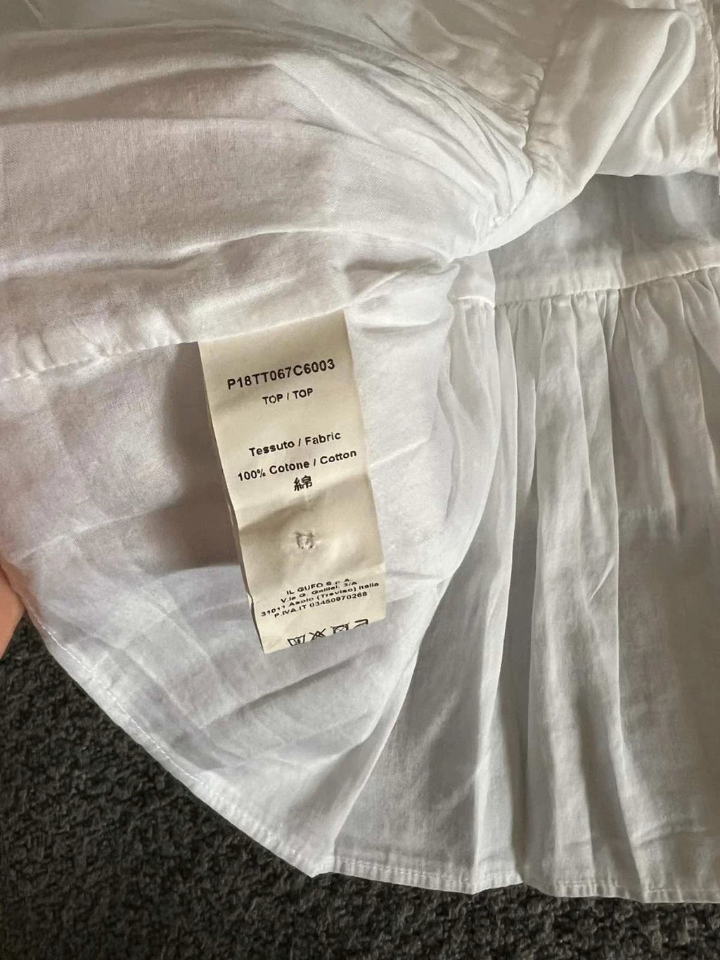 Il Gufo white cotton dress - view 7