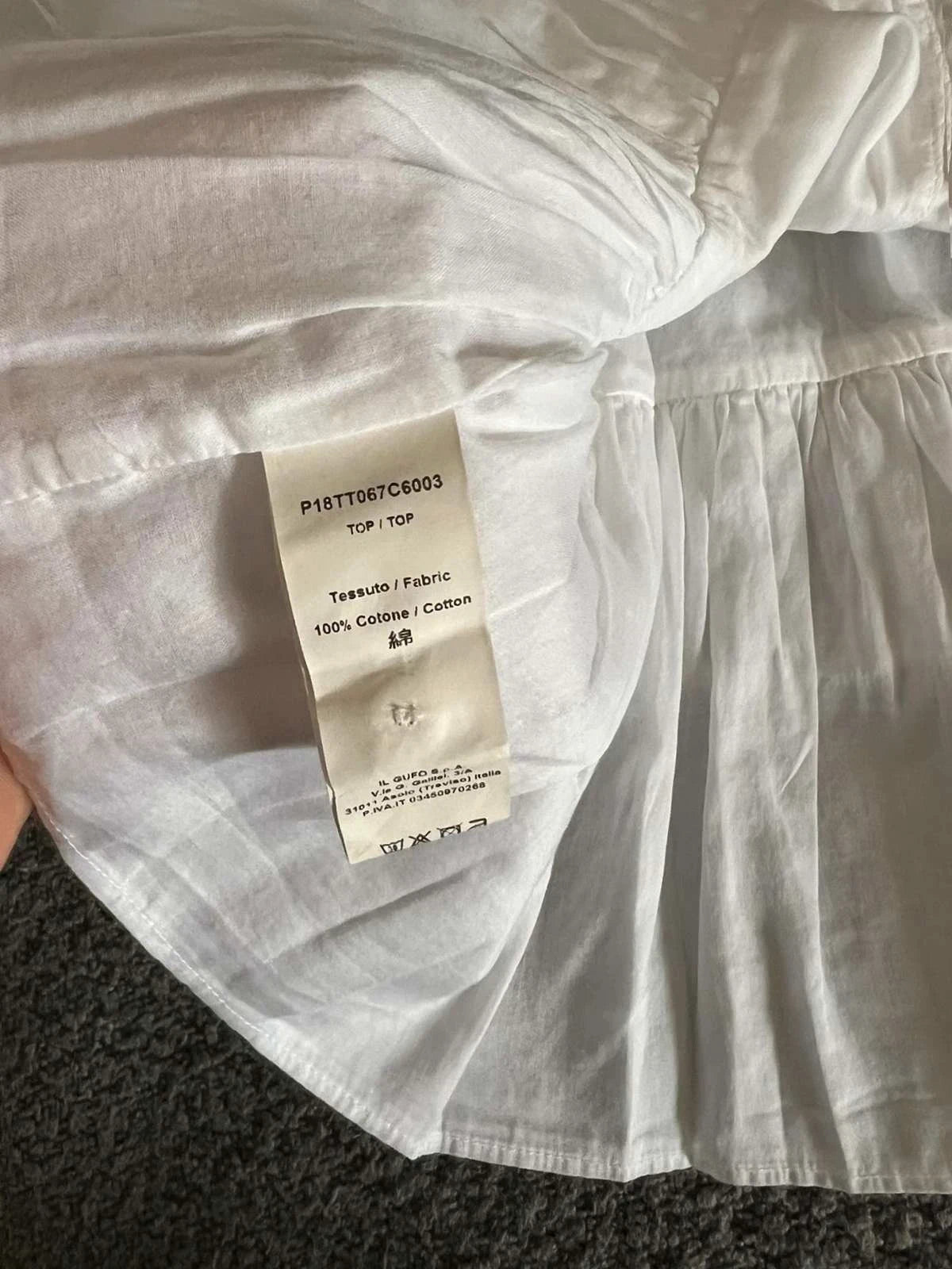 Il Gufo white cotton dress - view 7
