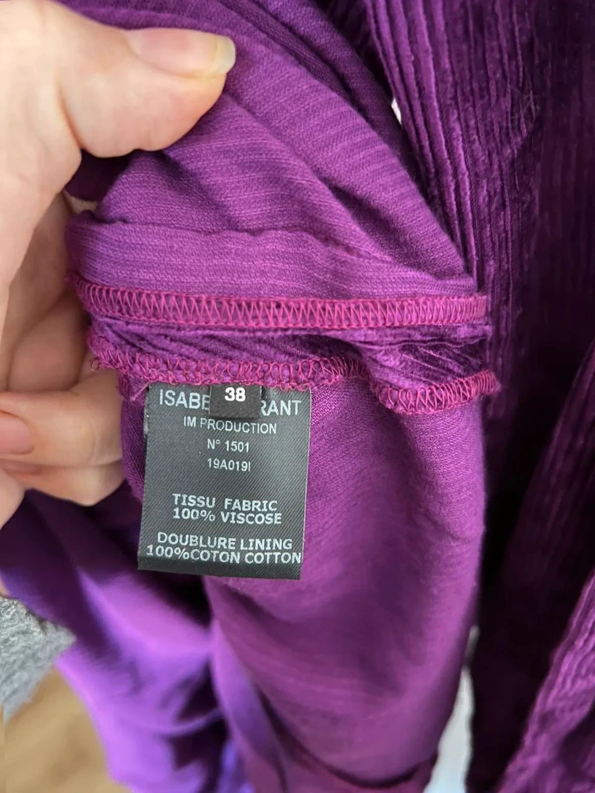 Isabel Marant purple midi dress - view 9