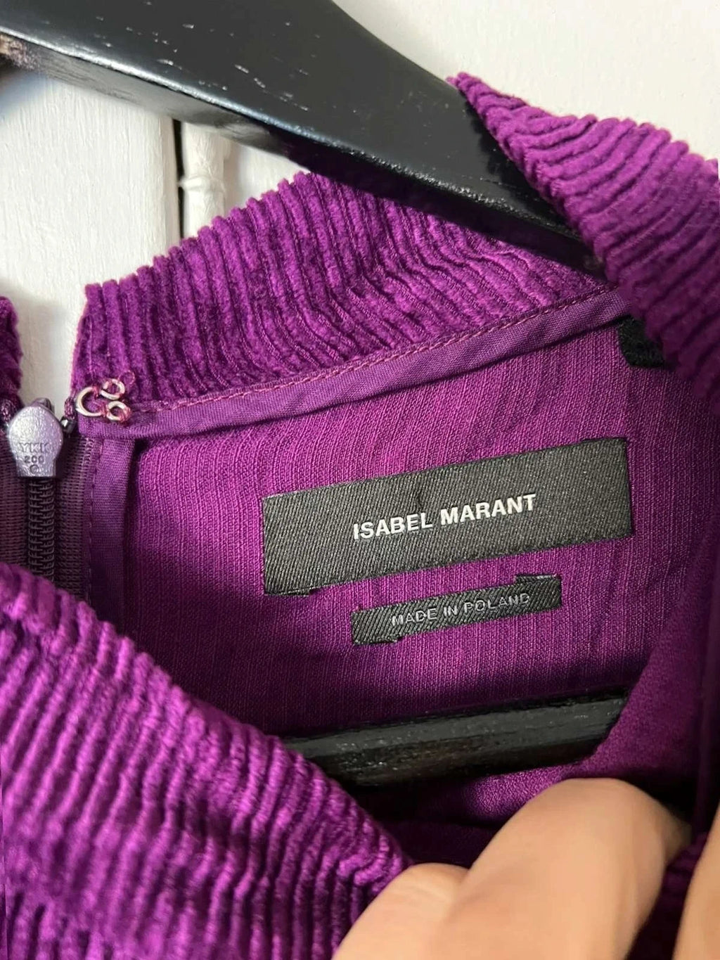 Isabel Marant purple midi dress - view 8
