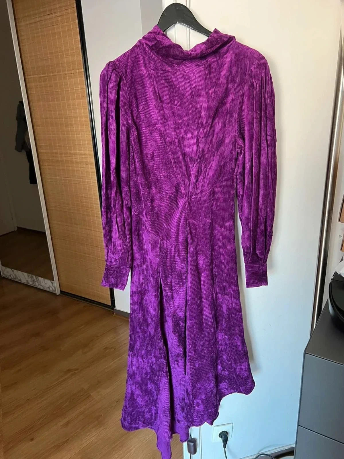 Isabel Marant purple midi dress