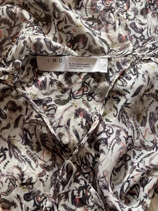 IRO multicolour viscose midi dress - view 4