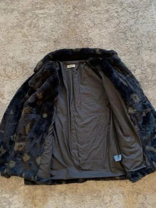 Zadig & Voltaire Miles Leo black faux fur jacket - view 5