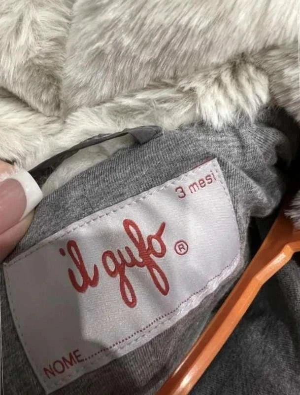 Il Gufo grey winter snowsuit - view 3