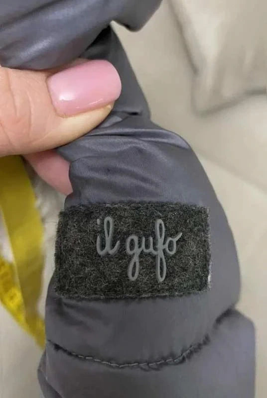 Il Gufo grey winter snowsuit - view 4