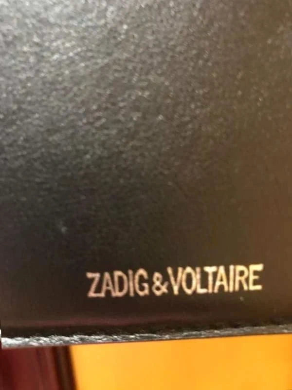 Zadig & Voltaire black studded leather bag - view 4