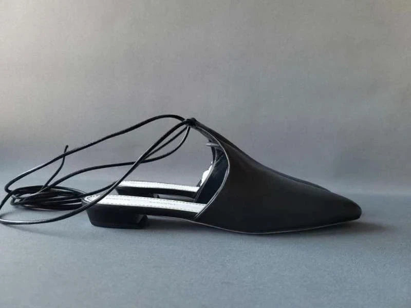 Proenza Schouler black leather mules - view 4