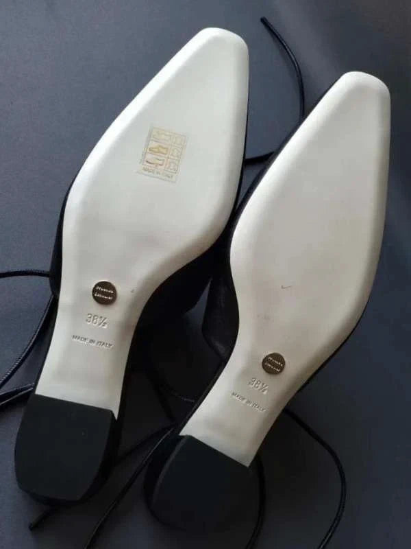 Proenza Schouler black leather mules - view 8