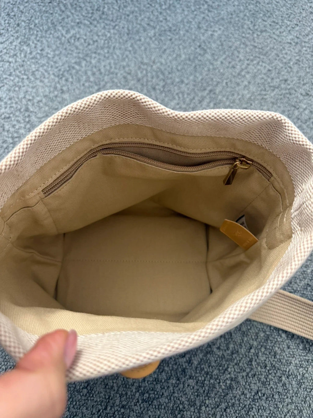 Longchamp Roseau beige embroidered bag - view 12