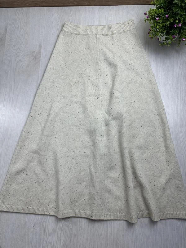 Joseph tweed knit RWS wool long skirt - view 2